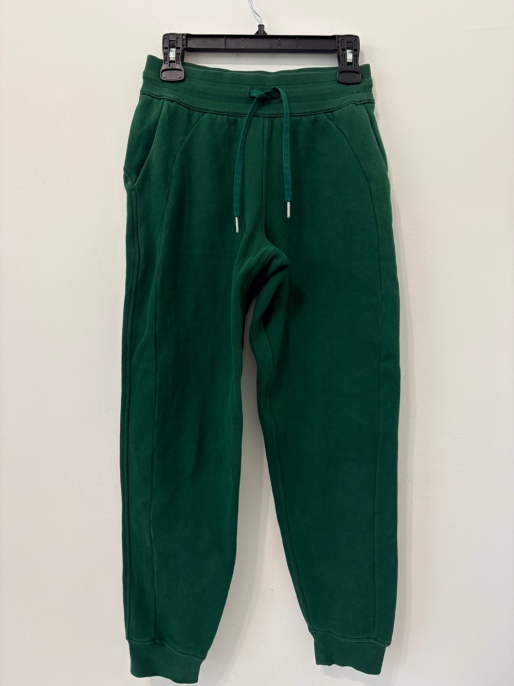 Lululemon Scuba HR Jogger Fleece Sz 4 Everglade Green EUC